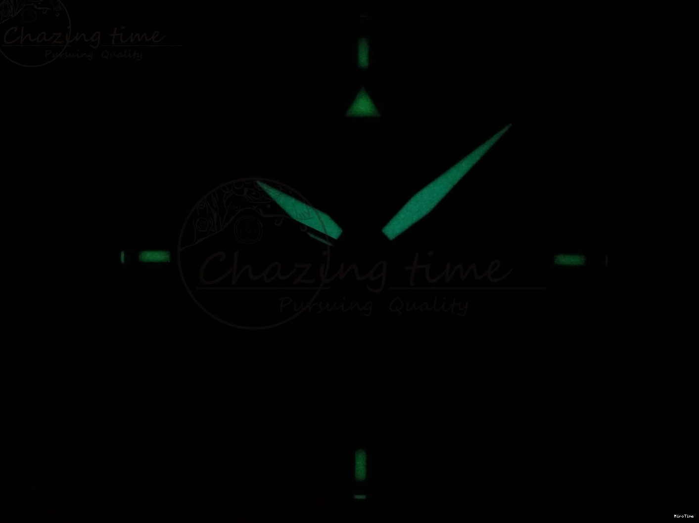 MIROTIME 0109 Pilot Mark XX BLSF 1:1 Best Edition Black Blue Dial on Blue Rubber Strap MIYOTA Sleek 6989